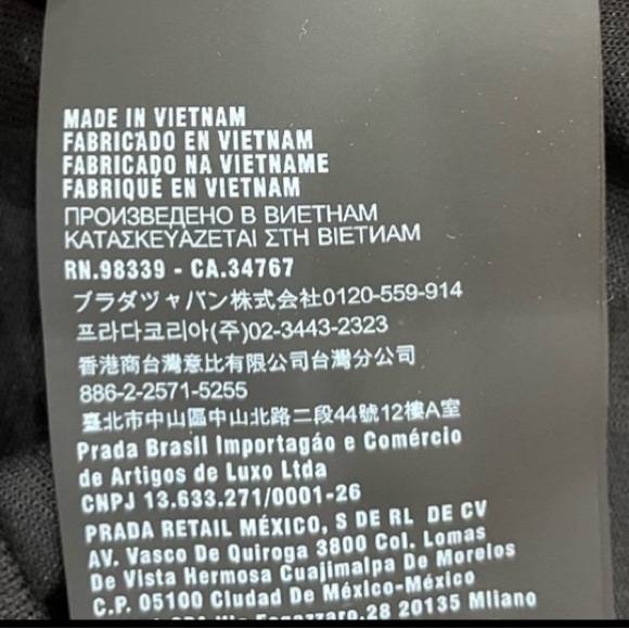 Prada Black Crew Neck Sweater (M) - Picture 8 of 8